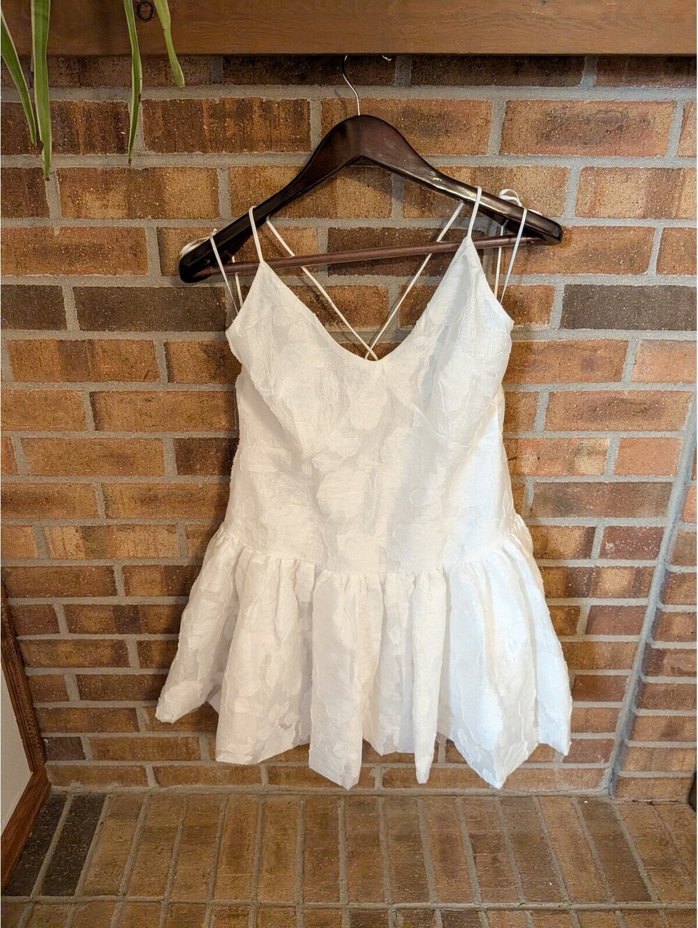 Caroline Constas White Dress Size Medium NWT New | Bach or Wedding Event Dress